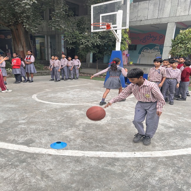 Citizenship Programme initiative-Teaching Basketball at MCD school